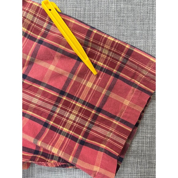 Vintage Eddie Bauer Button Down Men's Large Plaid Pocket 100% Cotton - Picture 8 of 16
